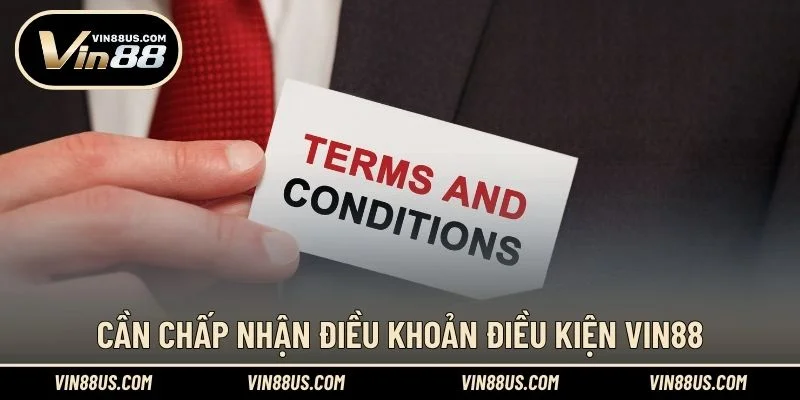 Cần chấp nhận điều khoản điều kiện VIN88